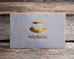 Corporate Design Kaffee Meinicke